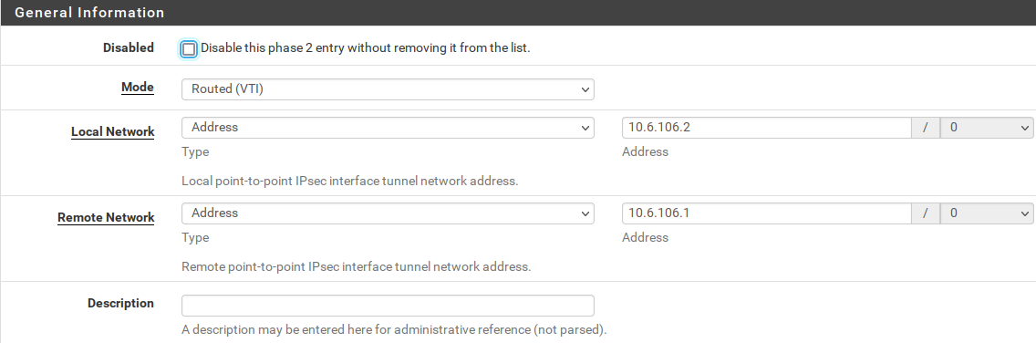 right side pfsense ipsec phase 2 part 1